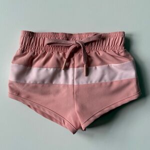 Minnow Boys Nectar Colorblock Boardie, Peach/Pink - Size 0-6M